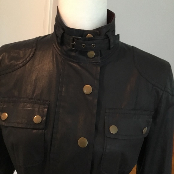BELLA SWAN WAXED BANANA REPUBLIC JACKET - Picture 10 of 11